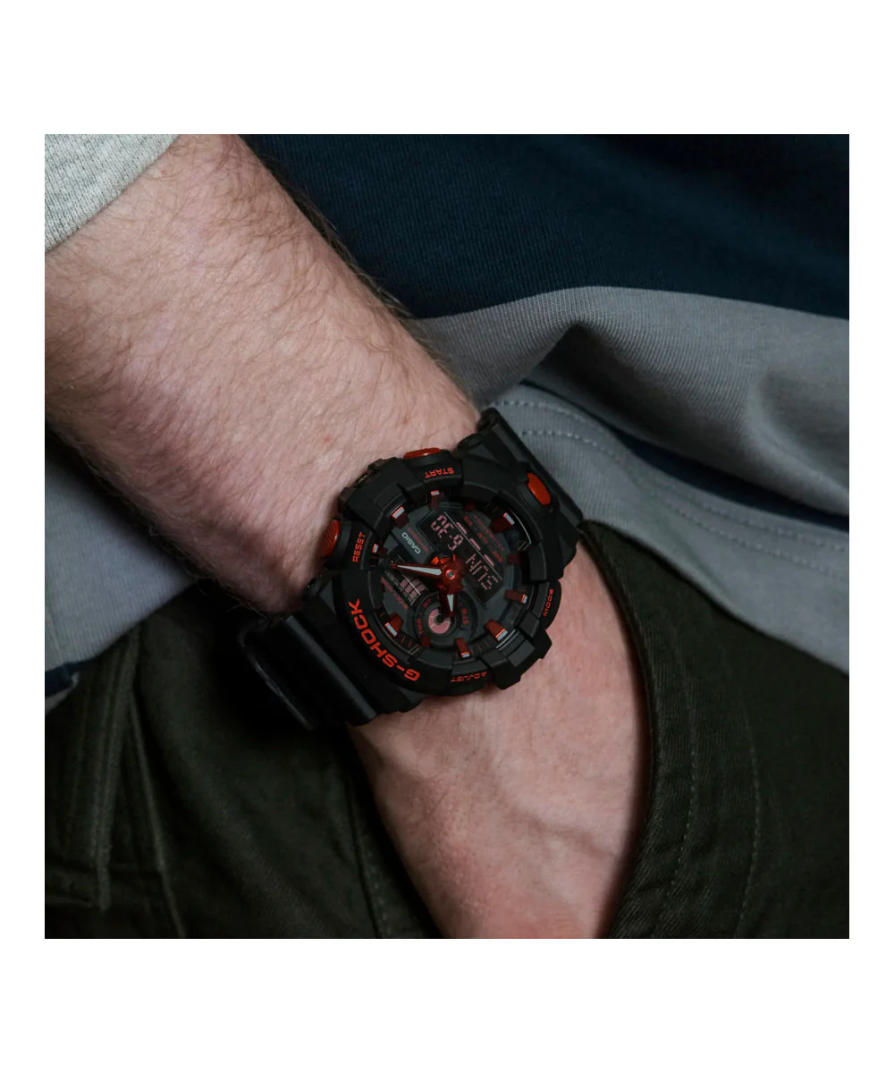 RELOJ CASIO G-SHOCK GA-700BNR-1ADR- NEGRO - Image 2