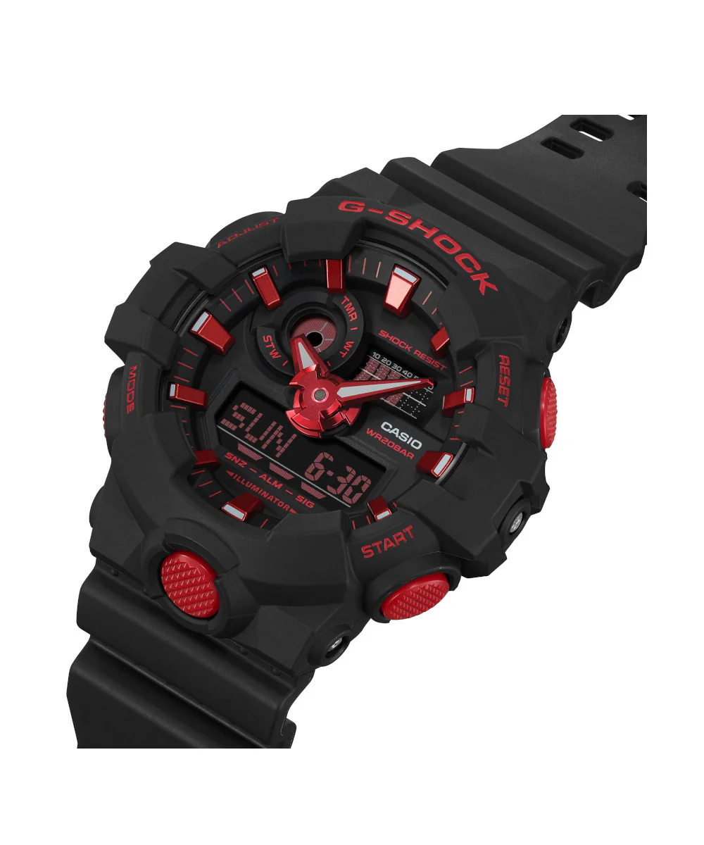 RELOJ CASIO G-SHOCK GA-700BNR-1ADR- NEGRO - Image 6