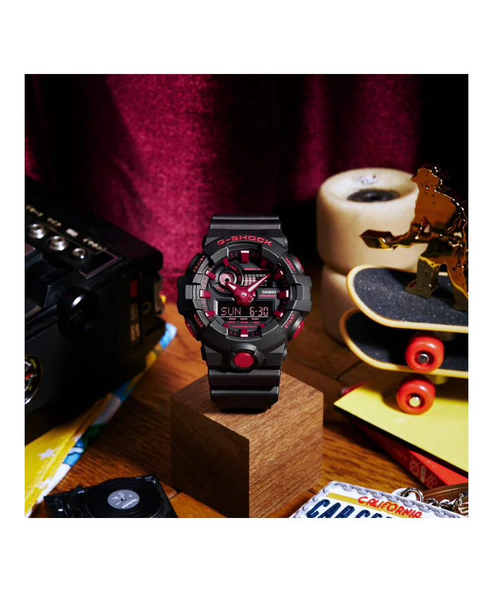 RELOJ CASIO G-SHOCK GA-700BNR-1ADR- NEGRO - Image 8