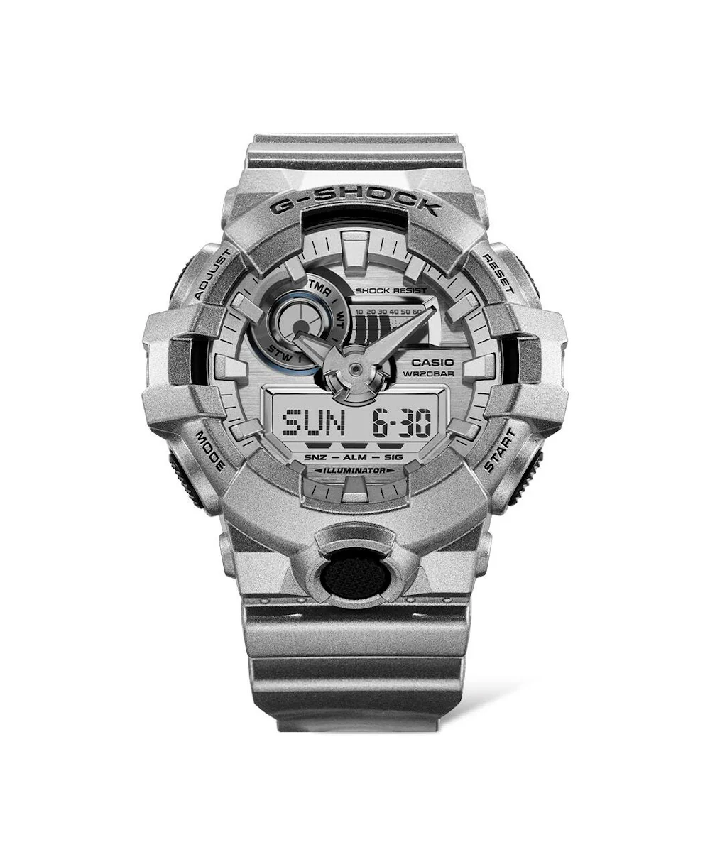 RELOJ CASIO G-SHOCK GA-700FF-8ADR- PLATEADO - Image 3