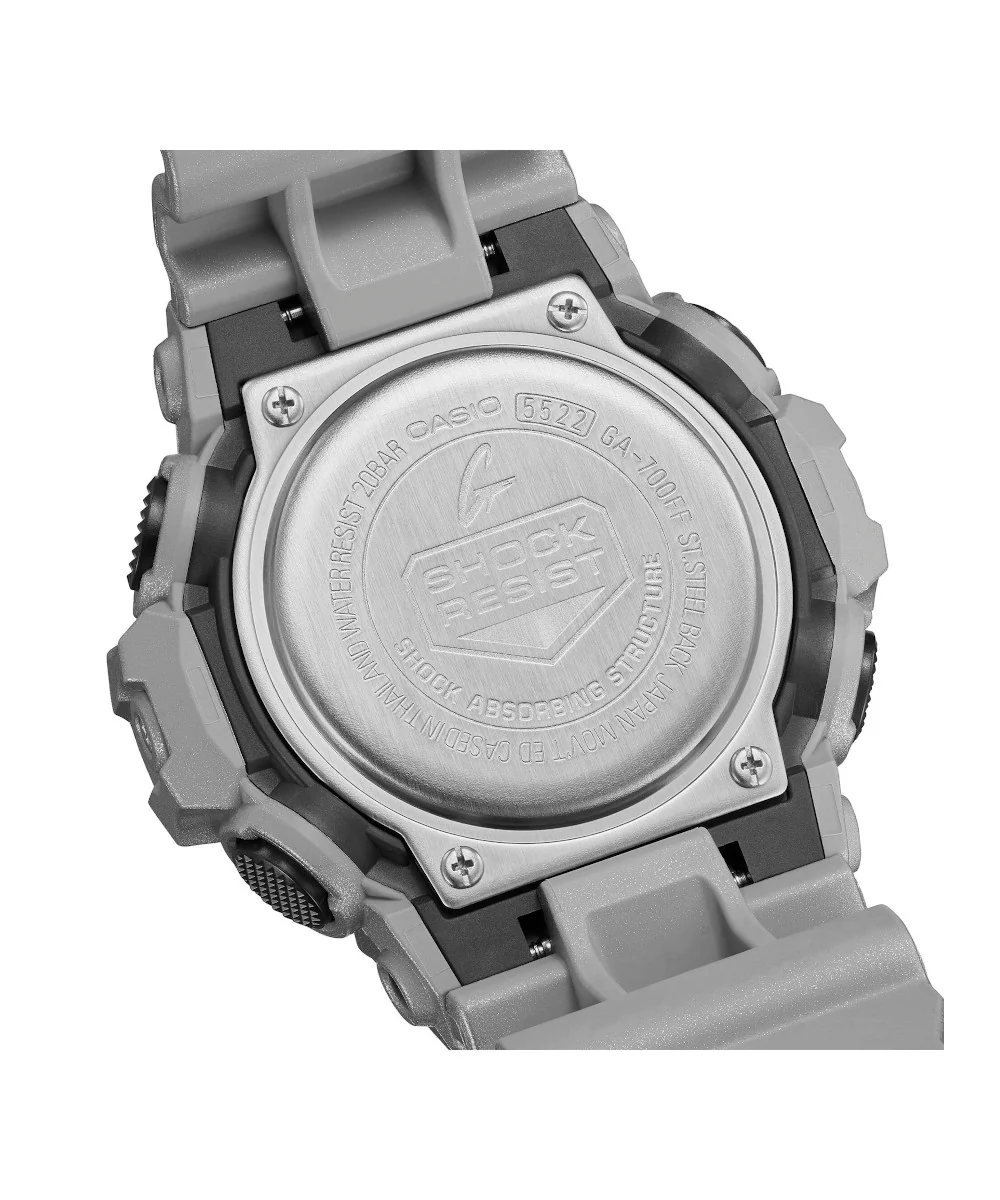 RELOJ CASIO G-SHOCK GA-700FF-8ADR- PLATEADO - Image 9