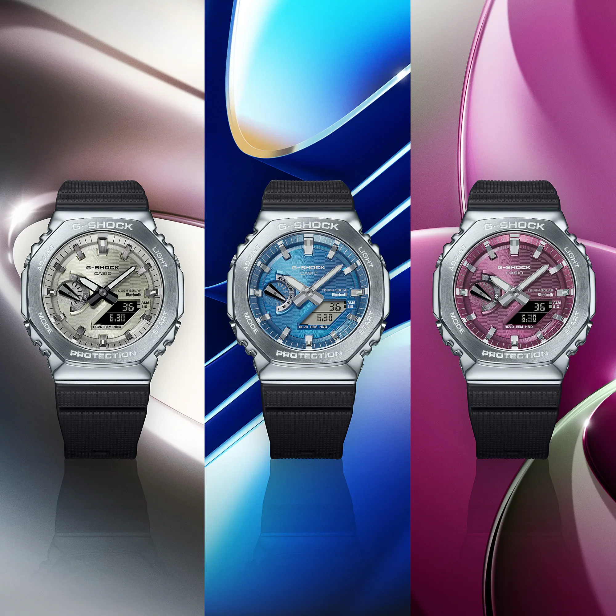 RELOJ CASIO G-SHOCK GBM-2100A-4BDR - ROSADO - Image 4