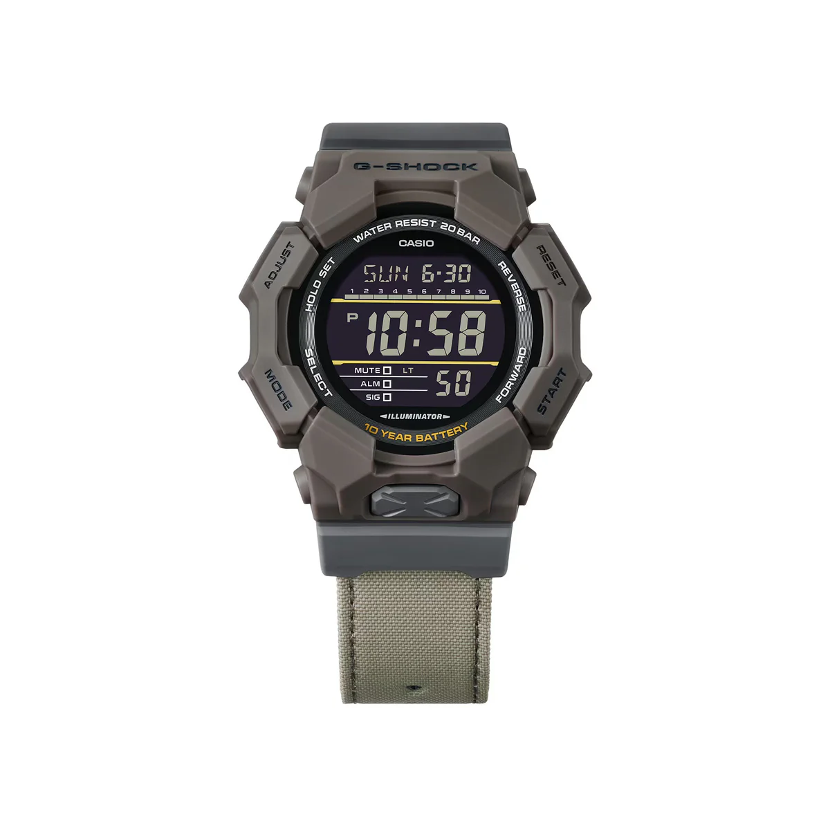 RELOJ CASIO G-SHOCK GD-010CE-5DR- CAFÉ - Image 3