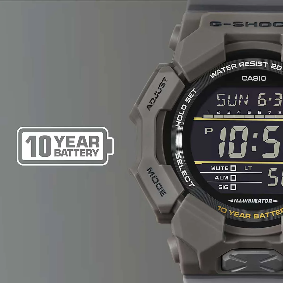 RELOJ CASIO G-SHOCK GD-010CE-5DR- CAFÉ - Image 6