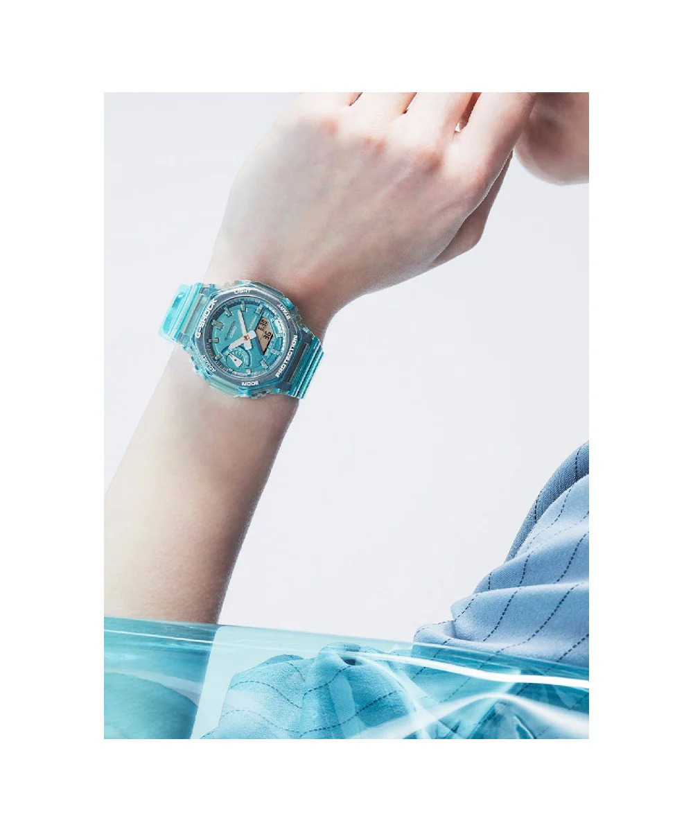 RELOJ PARA MUJER CASIO G-SHOCK  GMA-S2100SK-2ADR -AZUL - Image 2