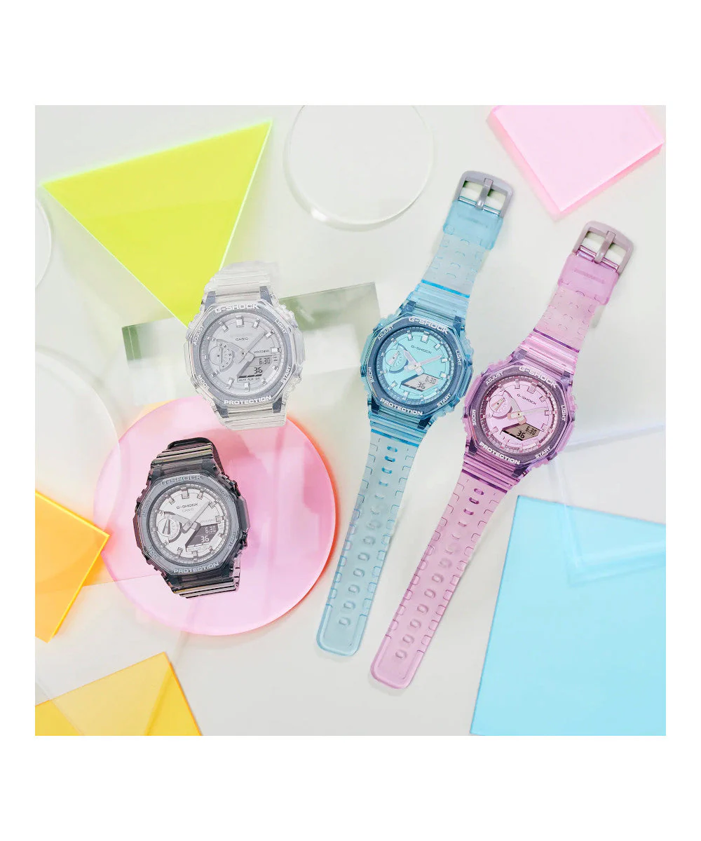 RELOJ PARA MUJER CASIO G-SHOCK  GMA-S2100SK-2ADR -AZUL - Image 5