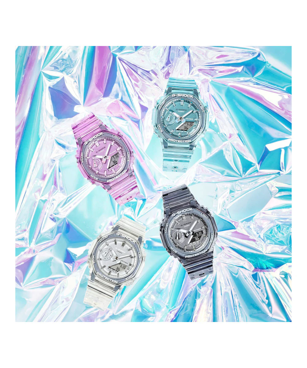 RELOJ PARA MUJER CASIO G-SHOCK  GMA-S2100SK-2ADR -AZUL - Image 6