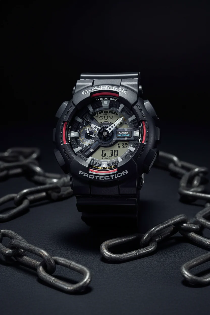 RELOJ CASIO G-SHOCK GA-110RL-1ADR - NEGRO - Image 3