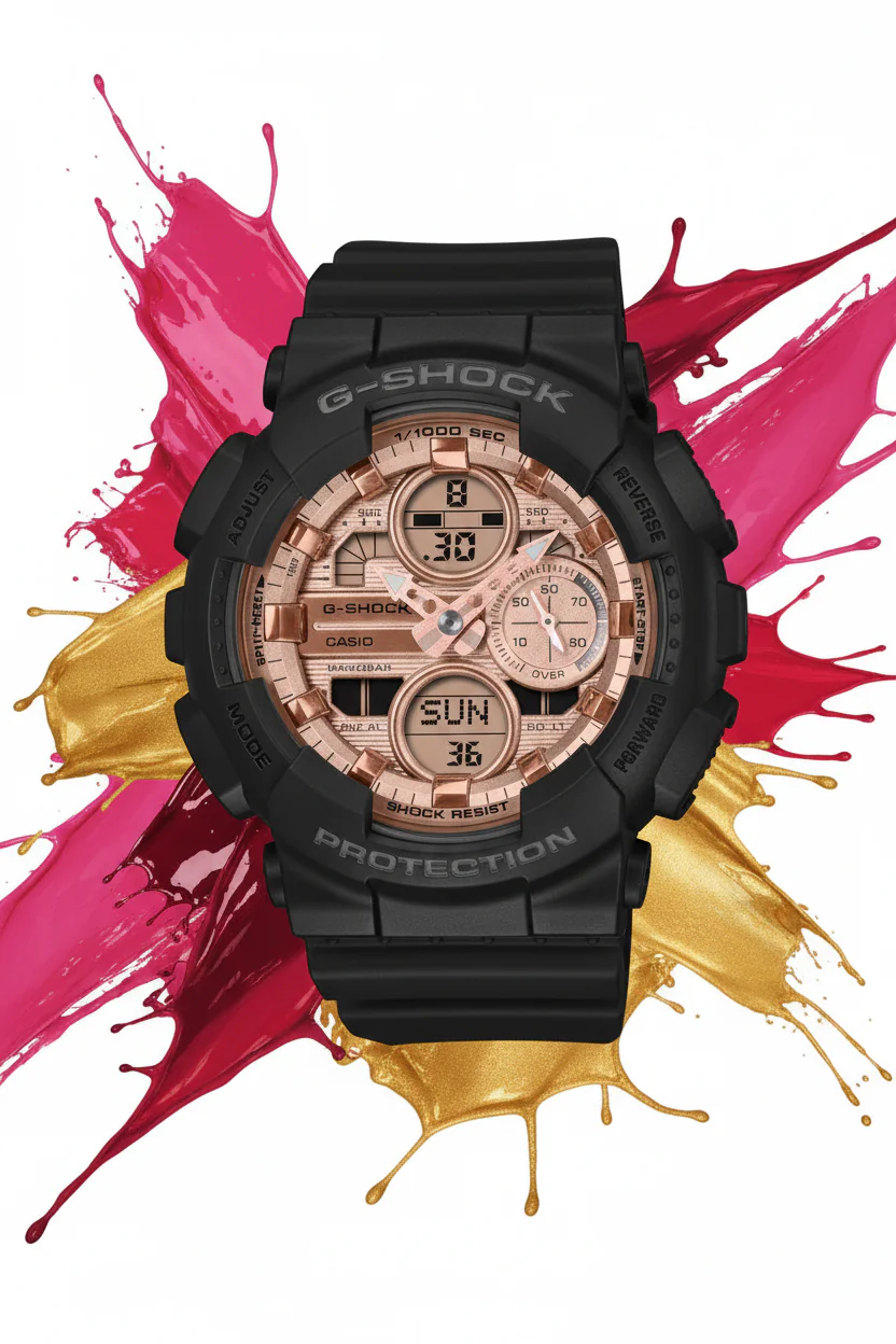RELOJ CASIO G-SHOCK GMA-S140PG-1ADR - NEGRO - Image 2