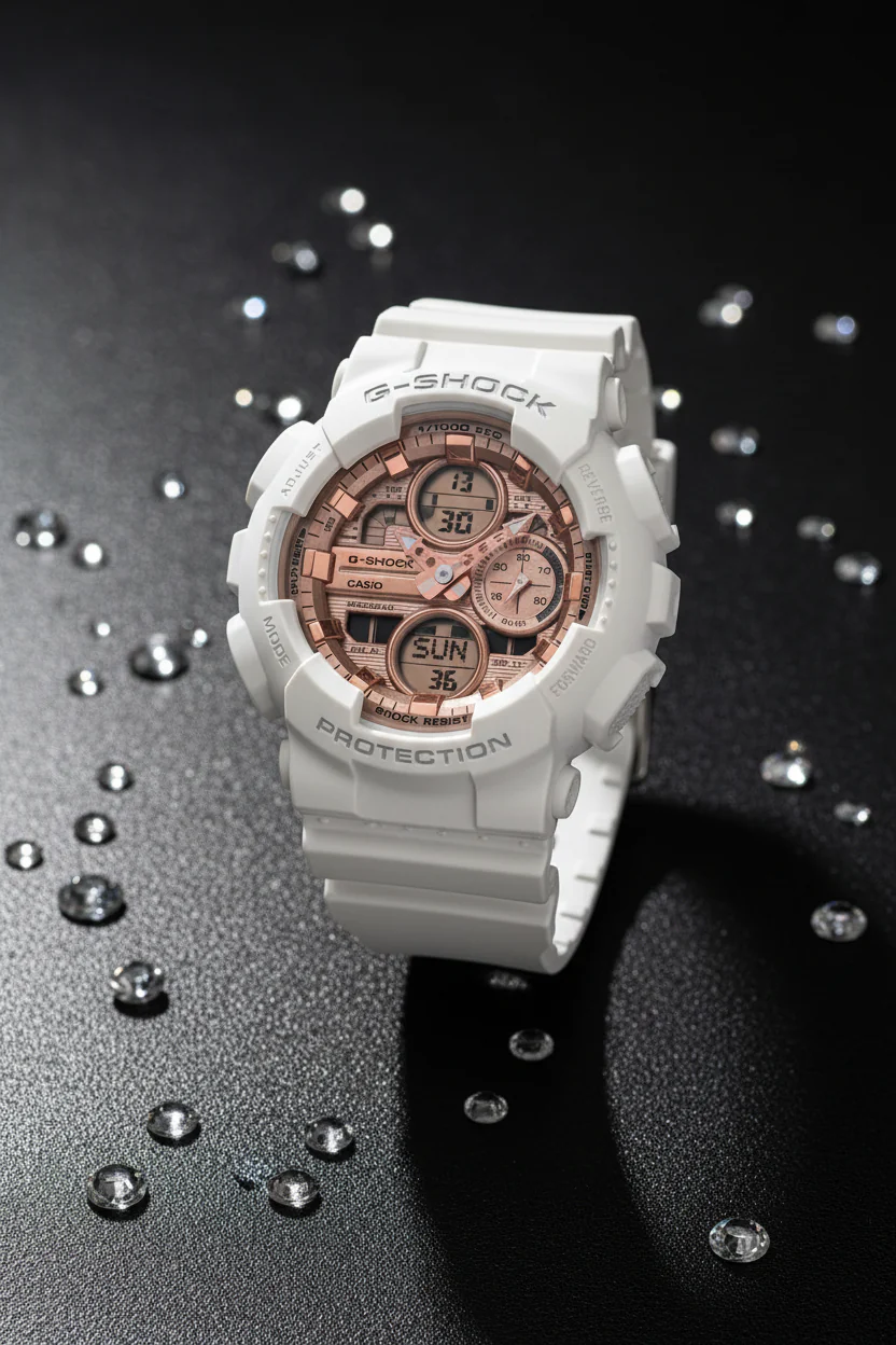 RELOJ CASIO G-SHOCK GMA-S140PG-7ADR - BLANCO - Image 3