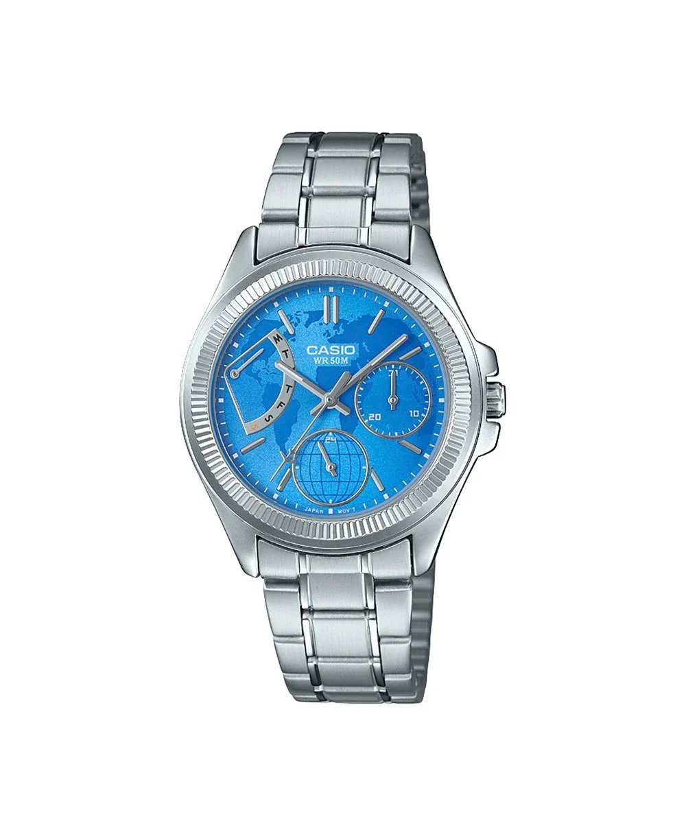 RELOJ PARA MUJER CASIO LTP-2089D-2AVDF -AZUL