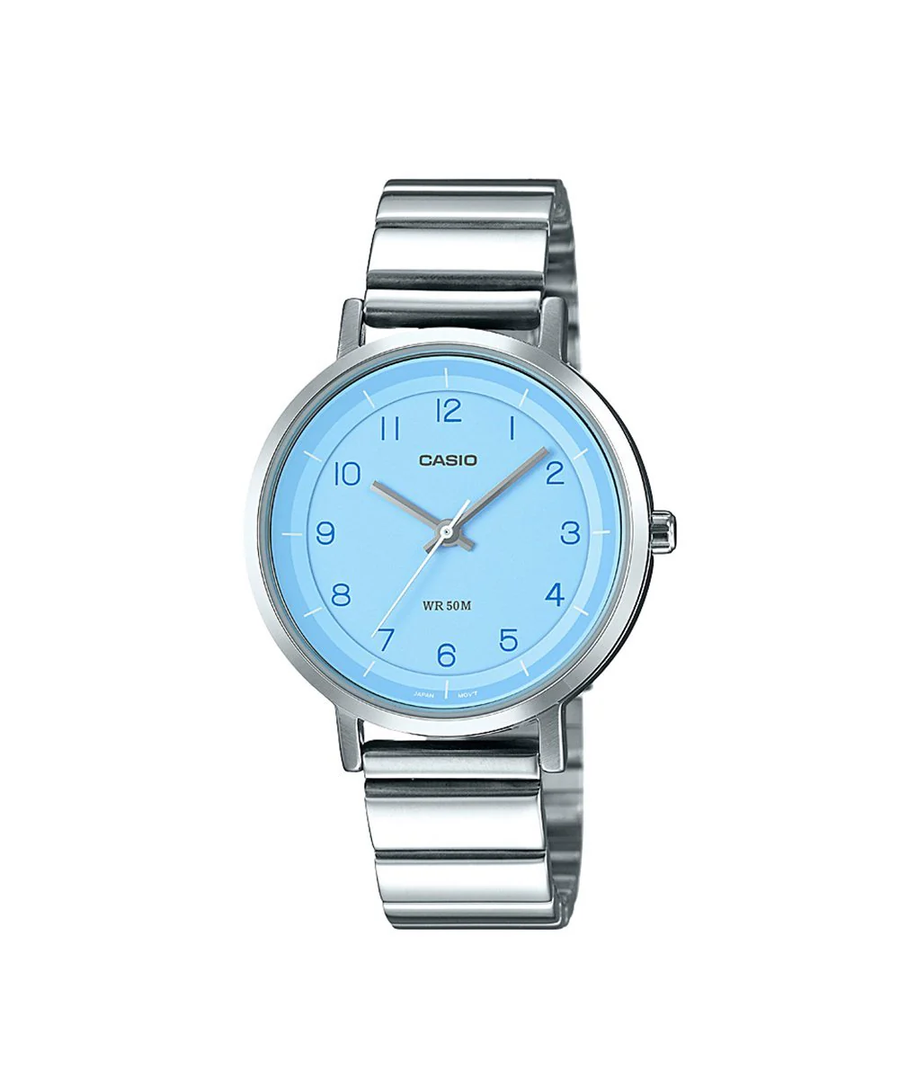 RELOJ PARA MUJER CASIO LTP-E139D-2BVDF -AZUL