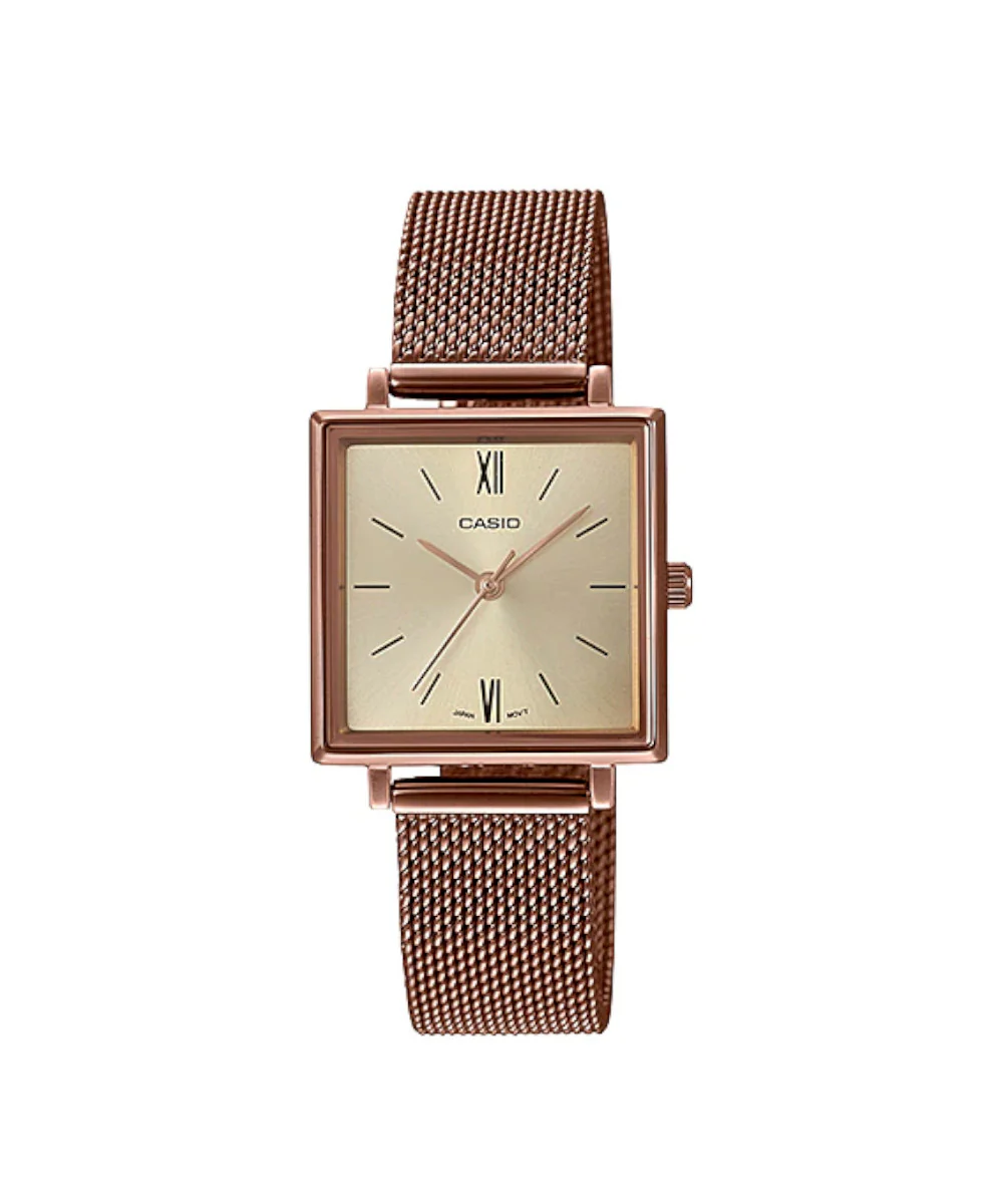 RELOJ PARA MUJER CASIO LTP-E155MR-9BDF -ROSADO