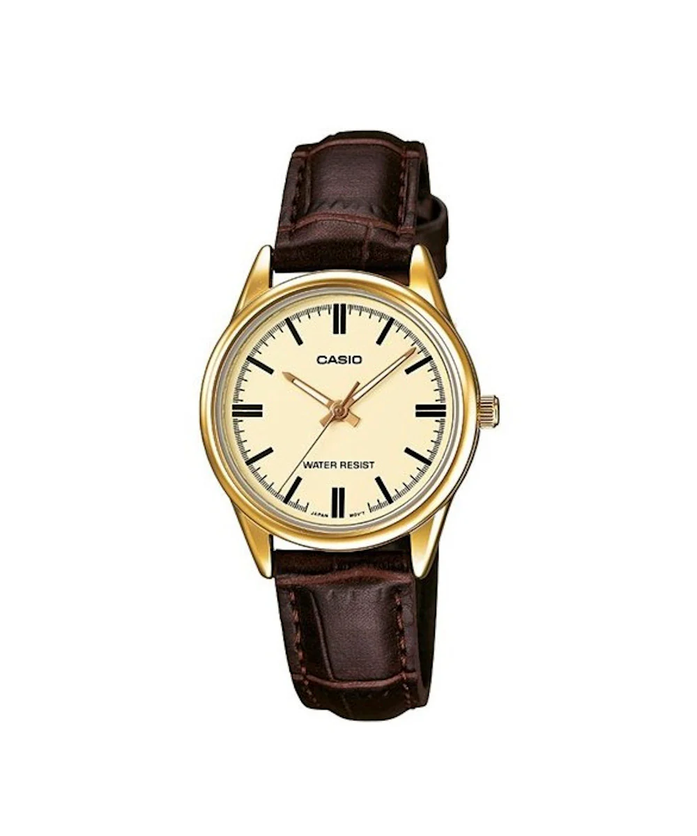 RELOJ PARA MUJER CASIO LTP-V005GL-9AUDF -AMARILLO