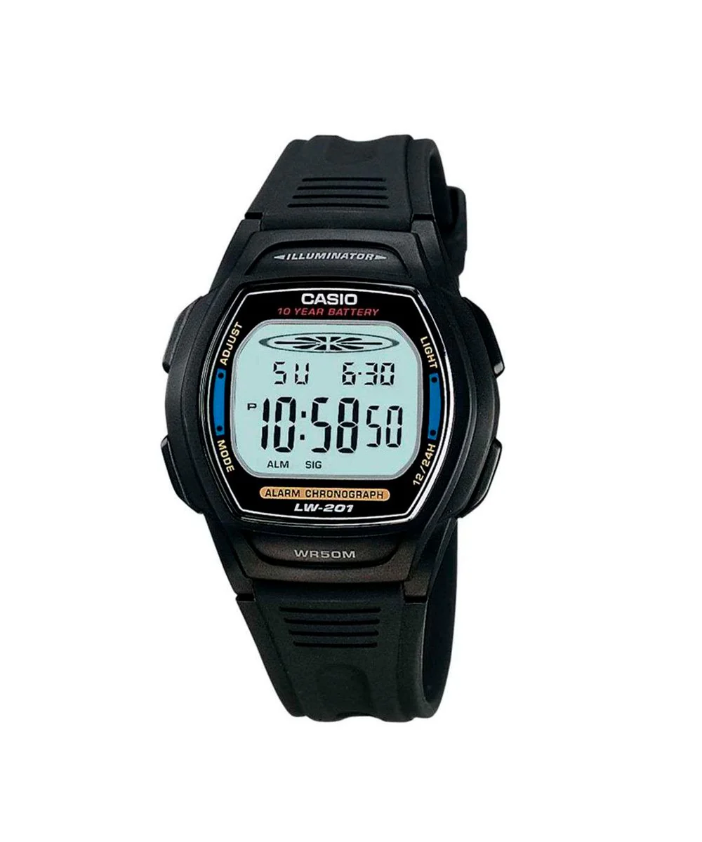 RELOJ PARA MUJER CASIO LW-201-2AVDF -NEGRO