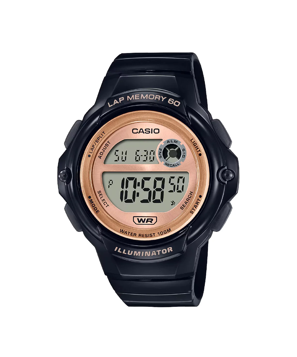 RELOJ CASIO LWS-1200H-1AVDF - NEGRO