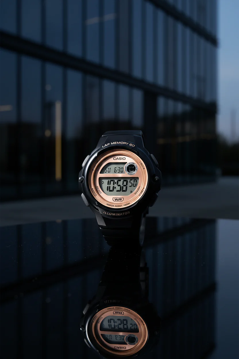 RELOJ CASIO LWS-1200H-1AVDF - NEGRO - Image 4