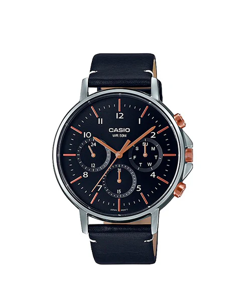 RELOJ PARA HOMBRE CASIO MTP-E321L-1AVDF -NEGRO
