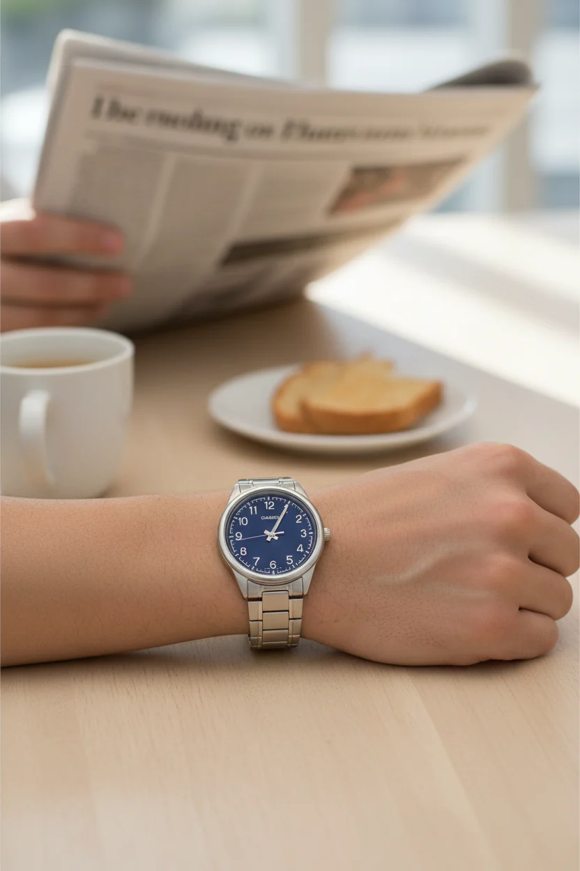 RELOJ PARA HOMBRE CASIO MTP-V005D-2B4UDF -AZUL - Image 3
