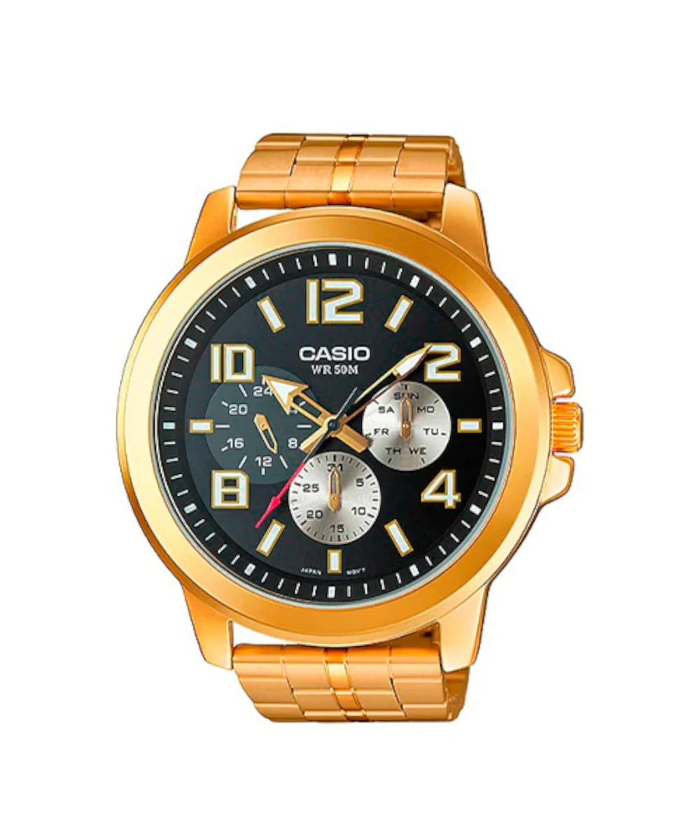 RELOJ PARA HOMBRE CASIO MTP-X300G-1AVDF -NEGRO
