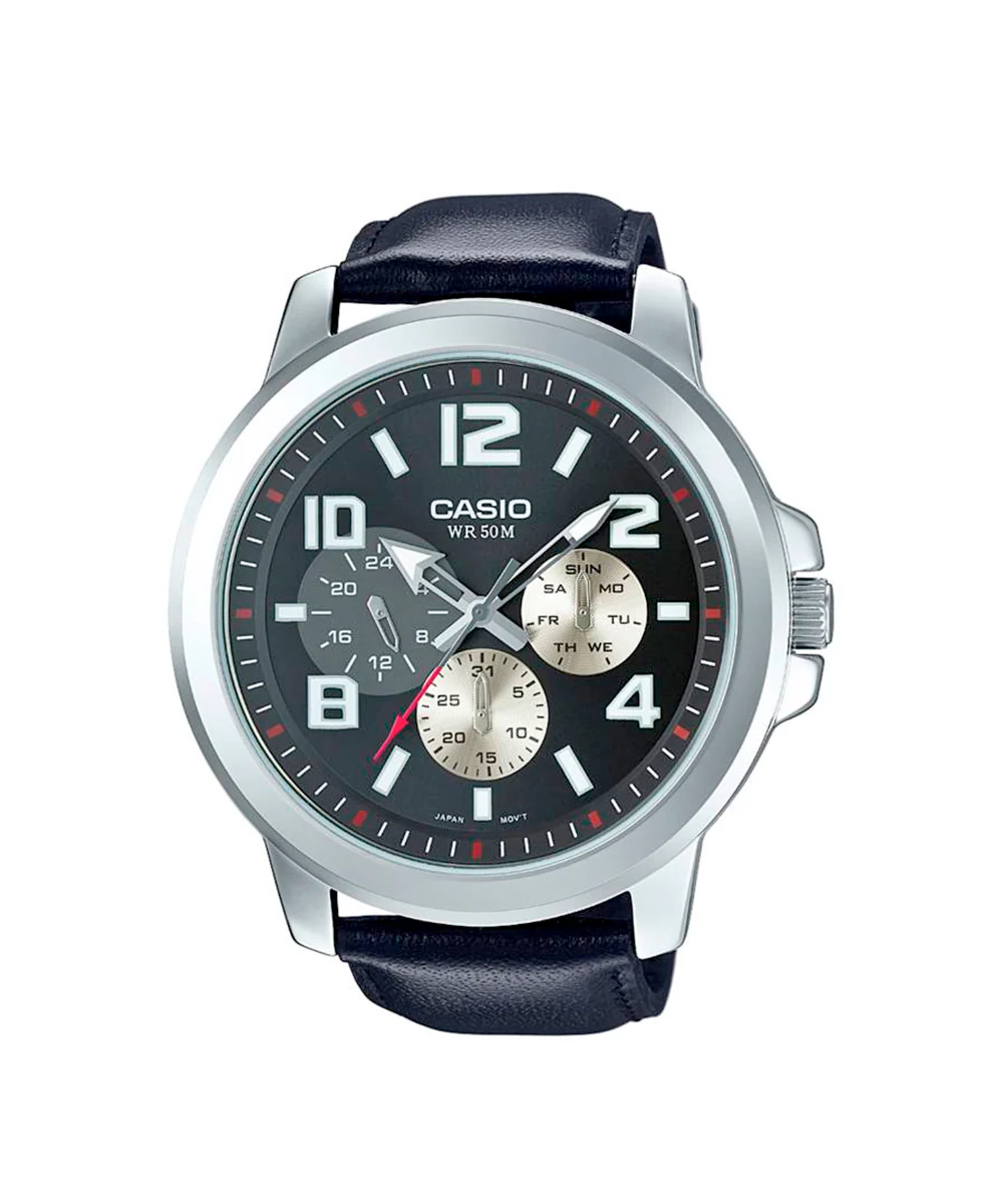 RELOJ PARA HOMBRE CASIO MTP-X300L-1AVDF -NEGRO