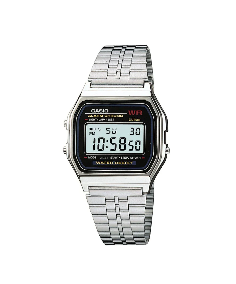 RELOJ CASIO VINTAGE A159WN-1DF -NEGRO