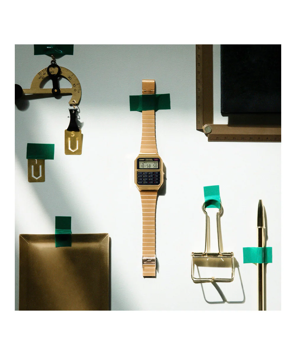 RELOJ CASIO VINTAGE CA-500WEG-1ADF -DORADO - Image 4