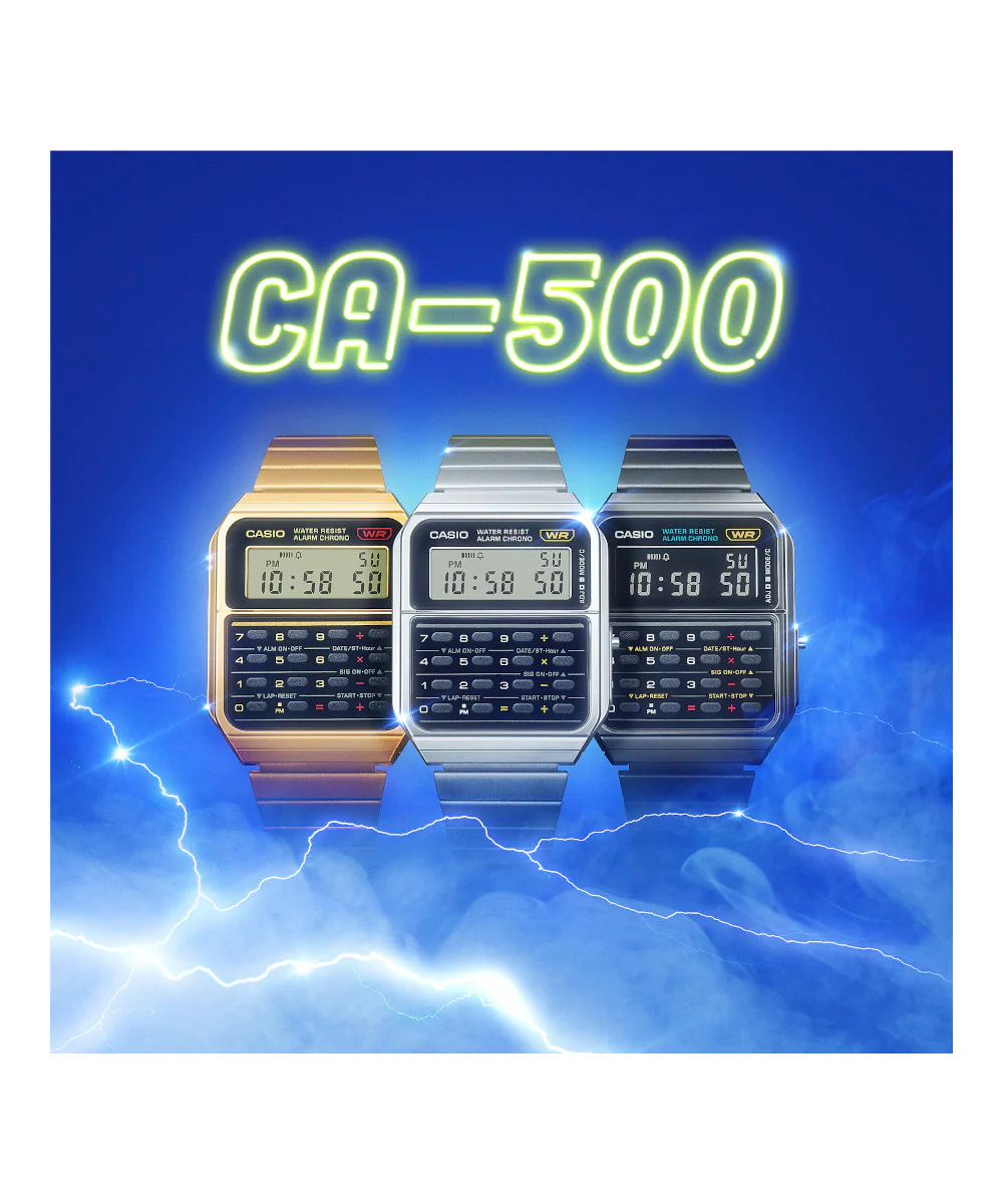 RELOJ CASIO VINTAGE CA-500WEG-1ADF -DORADO - Image 5