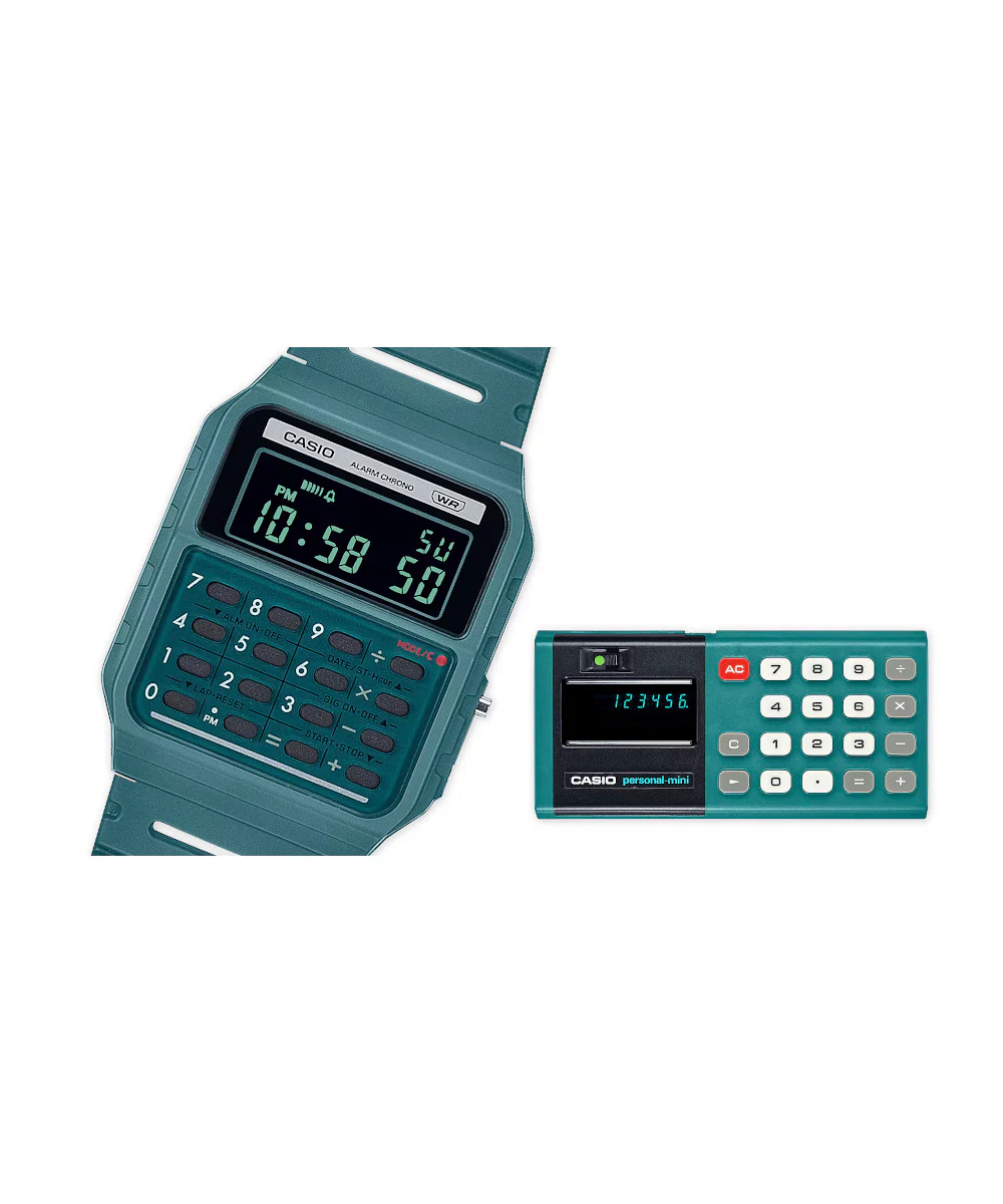 RELOJ CASIO VINTAGE  CA-53WB-3BDF-VERDE - Image 6