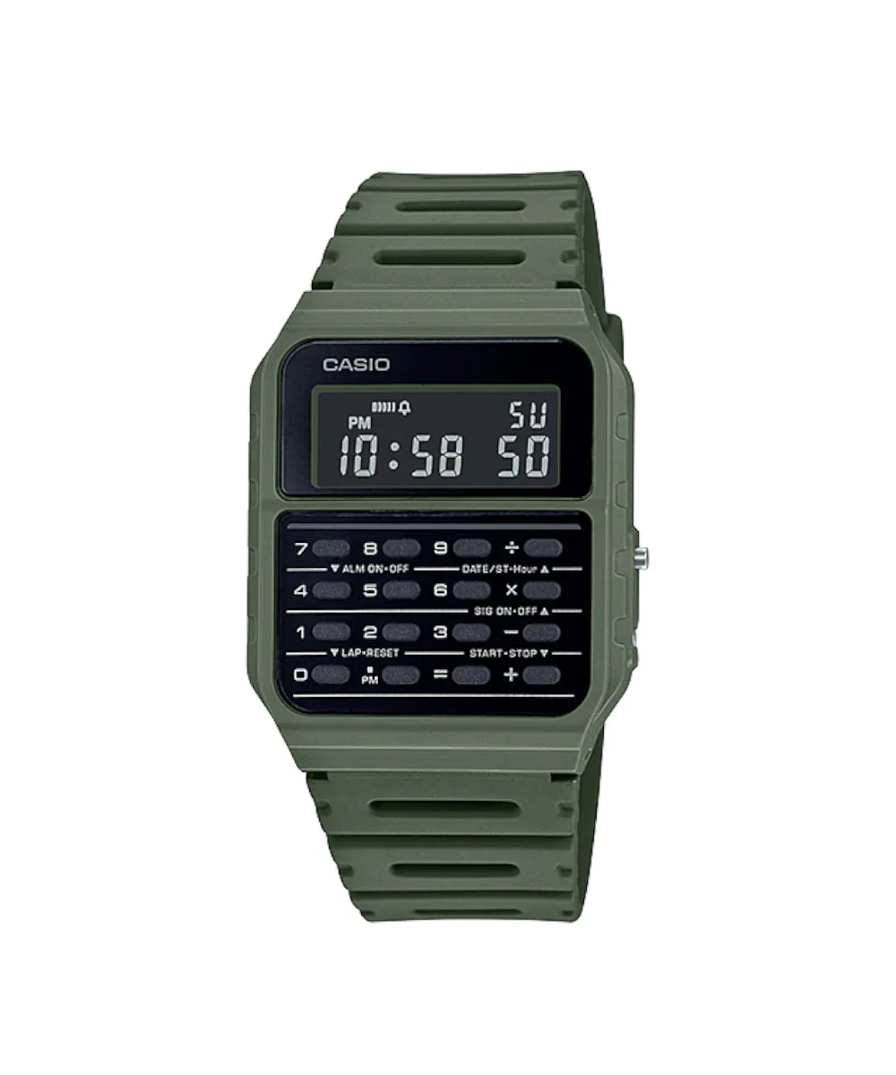 RELOJ CASIO VINTAGE CA-53WF-3BDF -VERDE