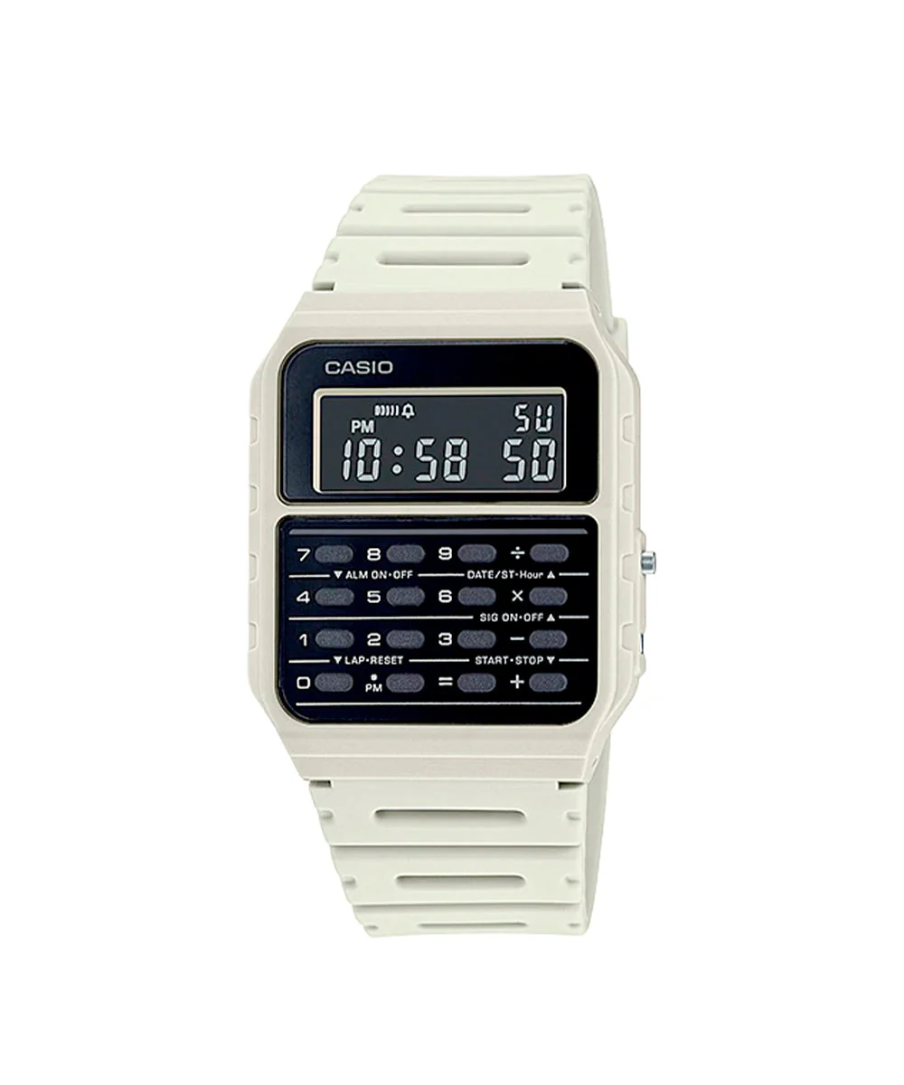 RELOJ CASIO VINTAGE CA-53WF-8BDF-BLANCO