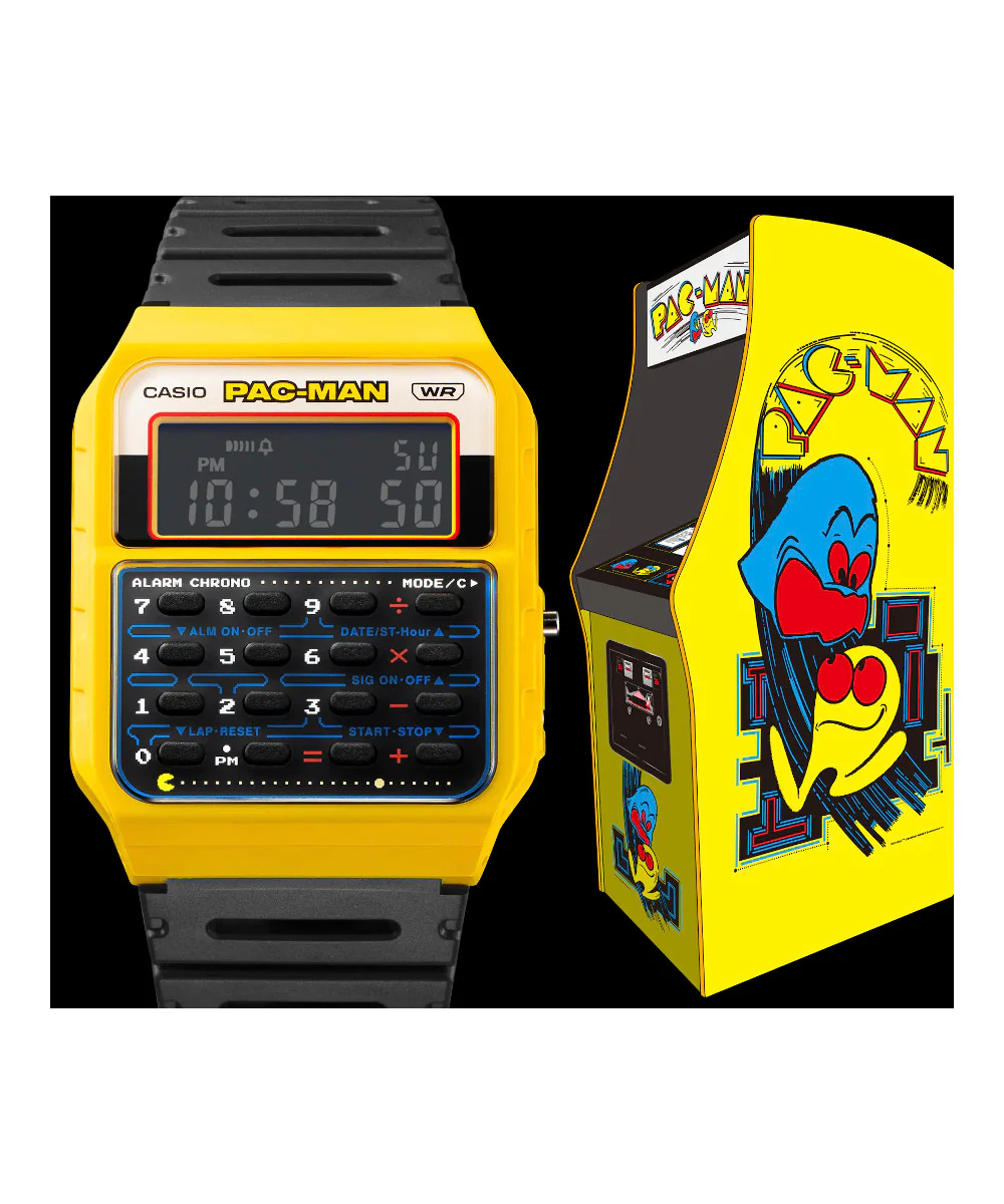 RELOJ CASIO VINTAGE CA-53WPC-1BDR -AMARILLO - Image 2