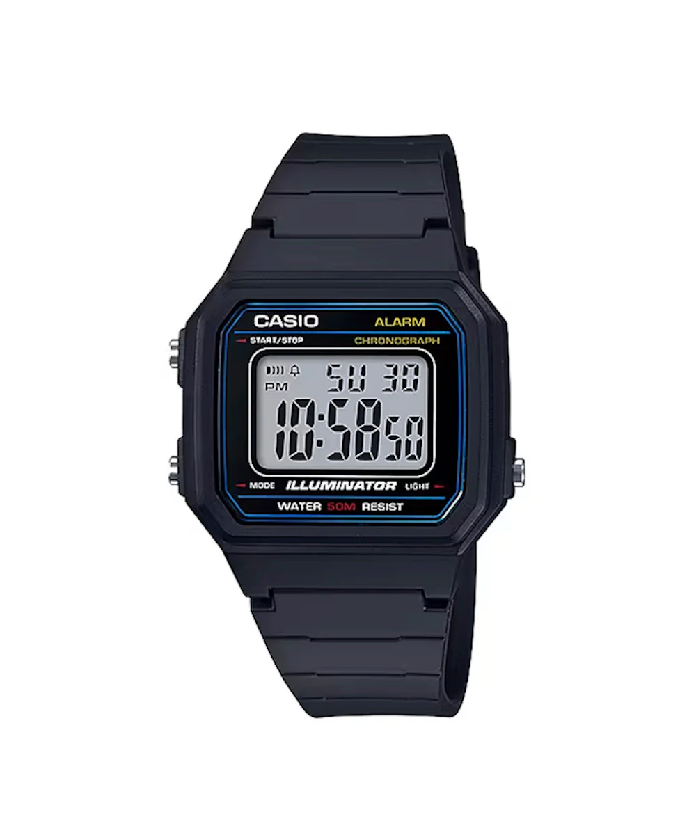 RELOJ CASIO W-217H-1AVDF- NEGRO