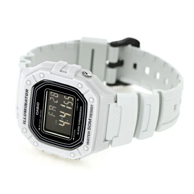 RELOJ CASIO W-218H-8BVDF - GRIS - Image 3