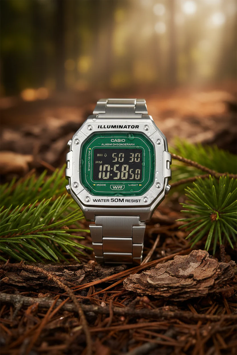 RELOJ CASIO W-218HD-3AVDF - VERDE - Image 3