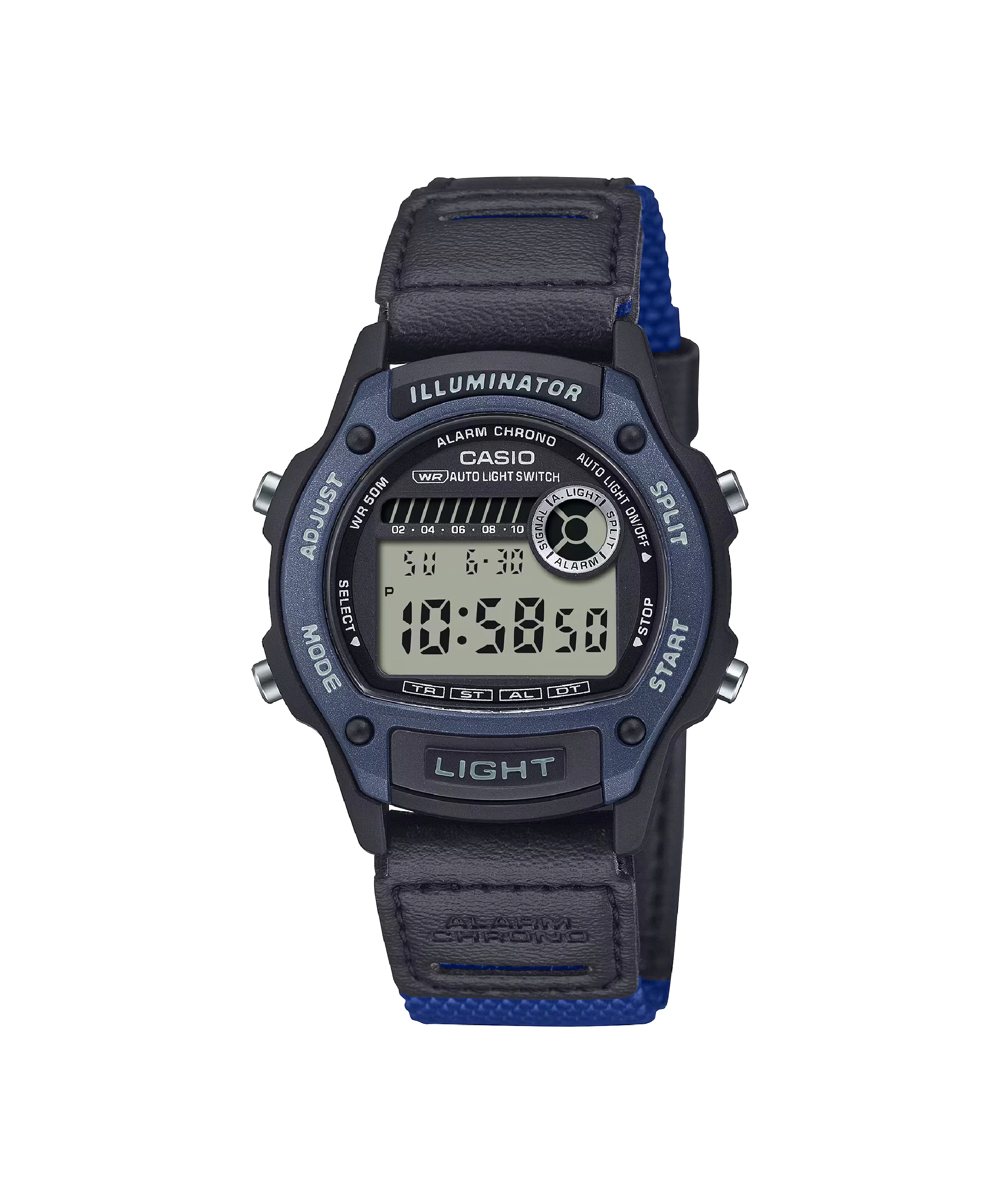 RELOJ CASIO W-220HF-2AVDF - AZUL