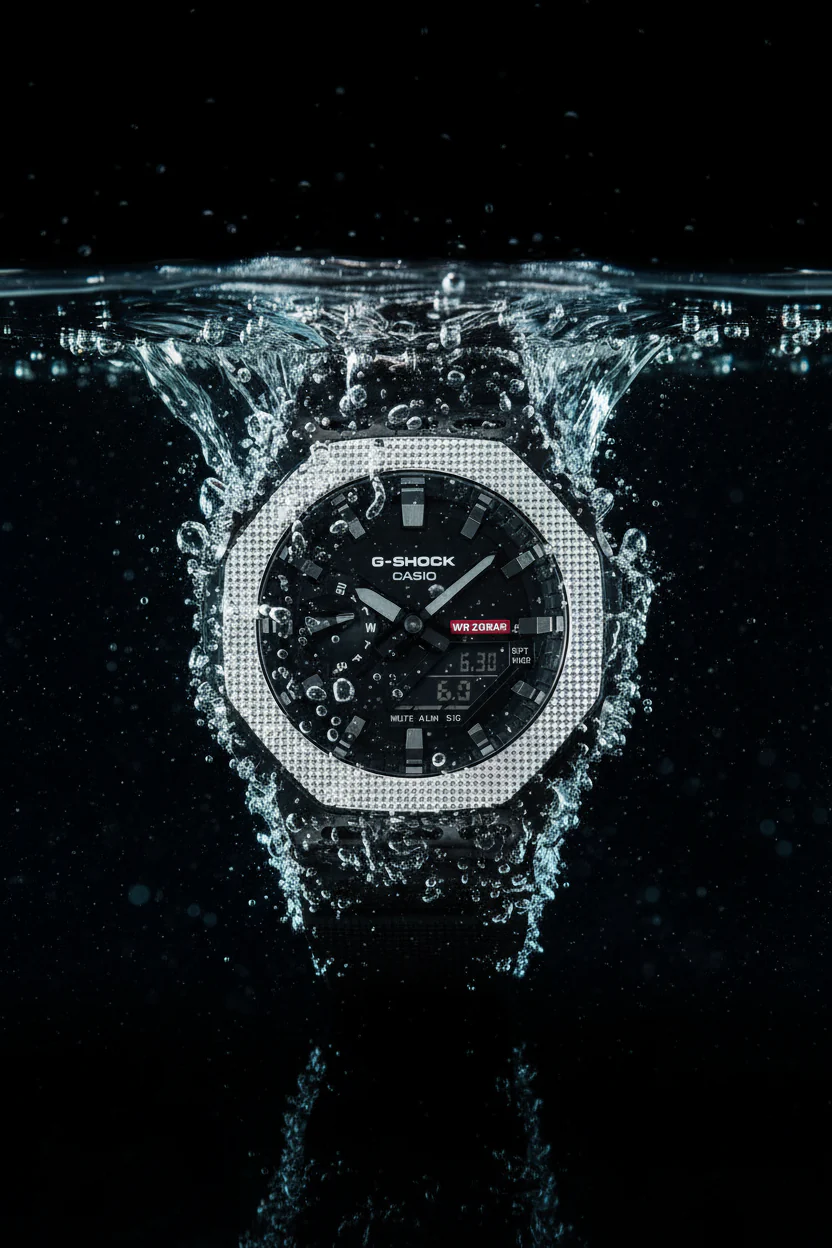 RELOJ CASIO G-SHOCK GM-2100BM-1ADR - NEGRO - Image 3