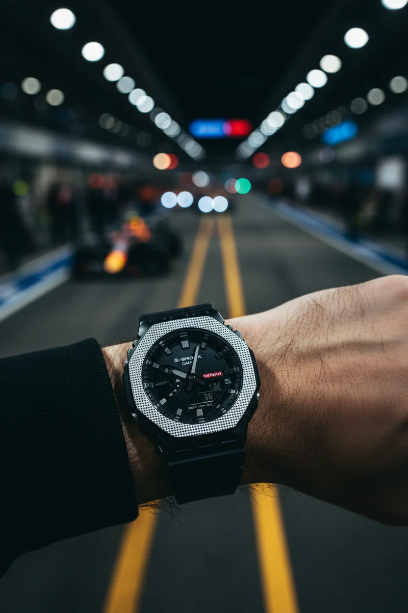 RELOJ CASIO G-SHOCK GM-2100BM-1ADR - NEGRO - Image 4
