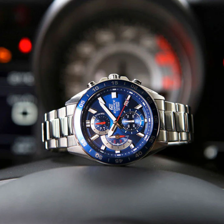 RELOJ PARA HOMBRE CASIO EDIFICE EFV-550D-2AVUDF -AZUL - Image 3