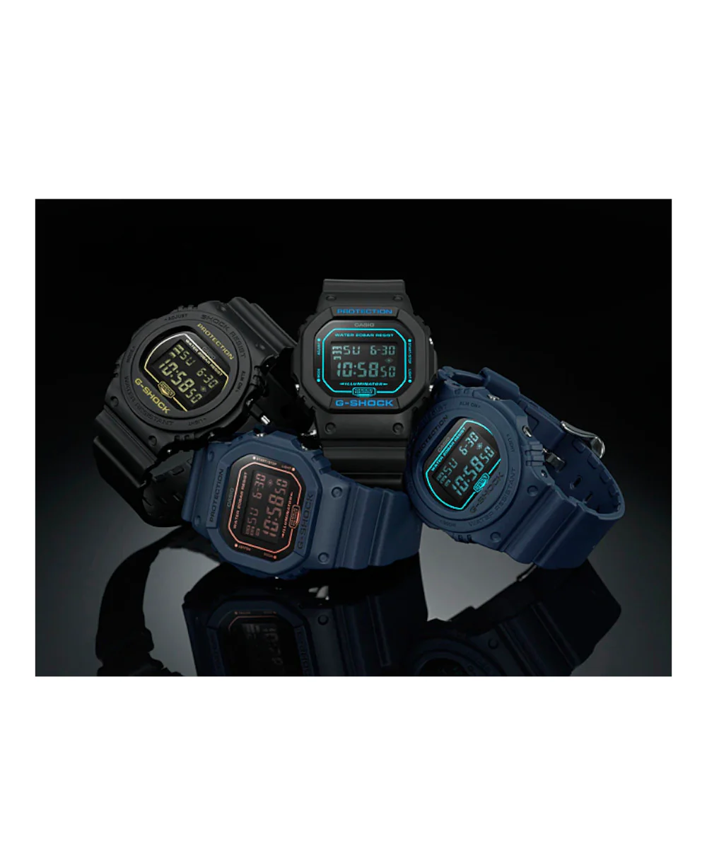 RELOJ CASIO G-SHOCK DW-5600BB-1DR- NEGRO - Image 5