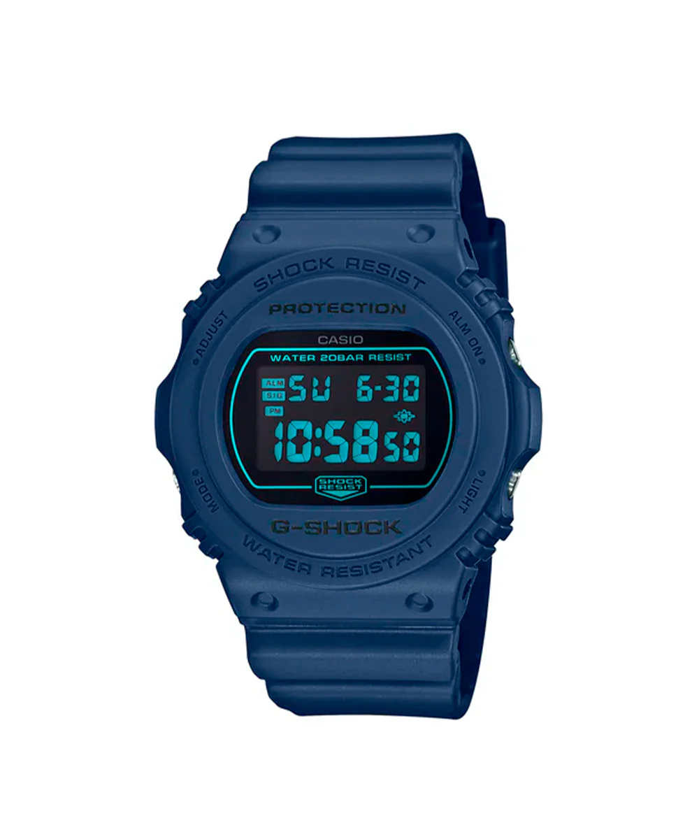 RELOJ CASIO G-SHOCK DW-5700BBM-2DR- AZUL