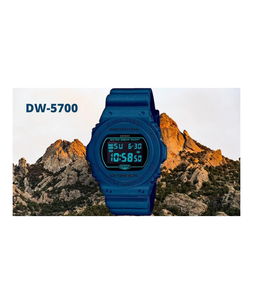 RELOJ CASIO G-SHOCK DW-5700BBM-2DR- AZUL - Image 2