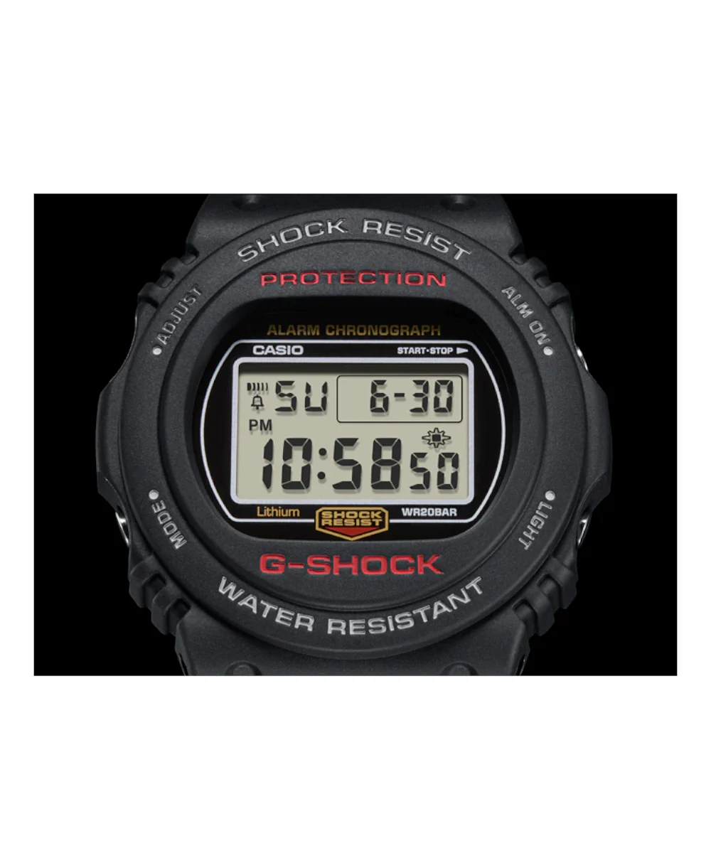 RELOJ CASIO G-SHOCK DW-5750E-1DR- NEGRO - Image 5