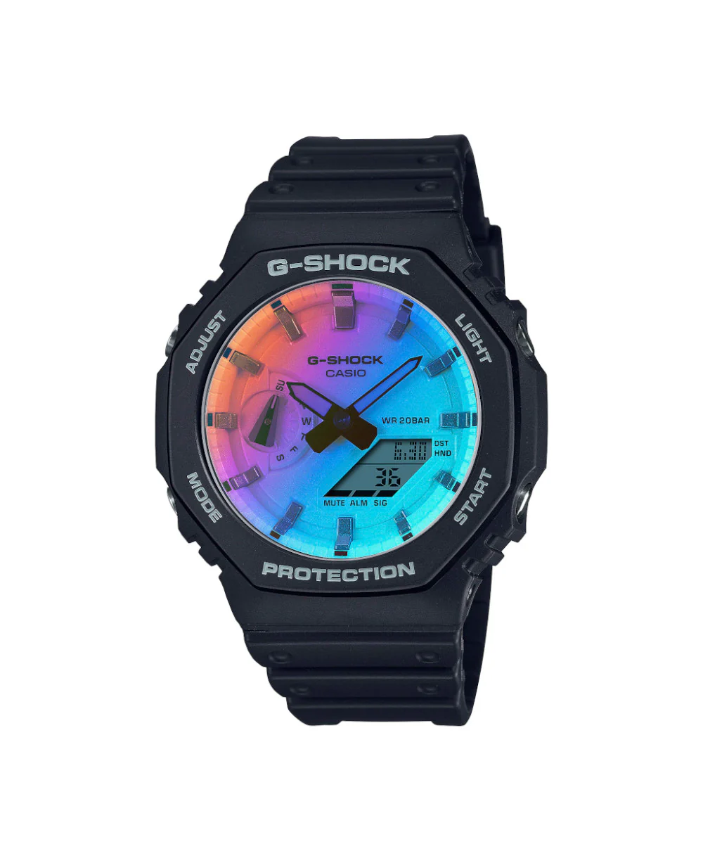 RELOJ CASIO G-SHOCK GA-2100SR-1ADR- NEGRO