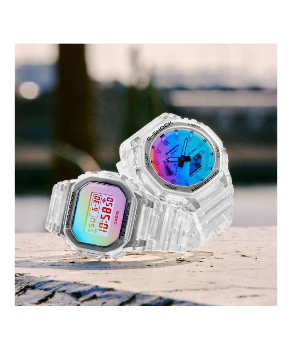 RELOJ CASIO G-SHOCK GA-2100SRS-7ADR- BLANCO - Image 2