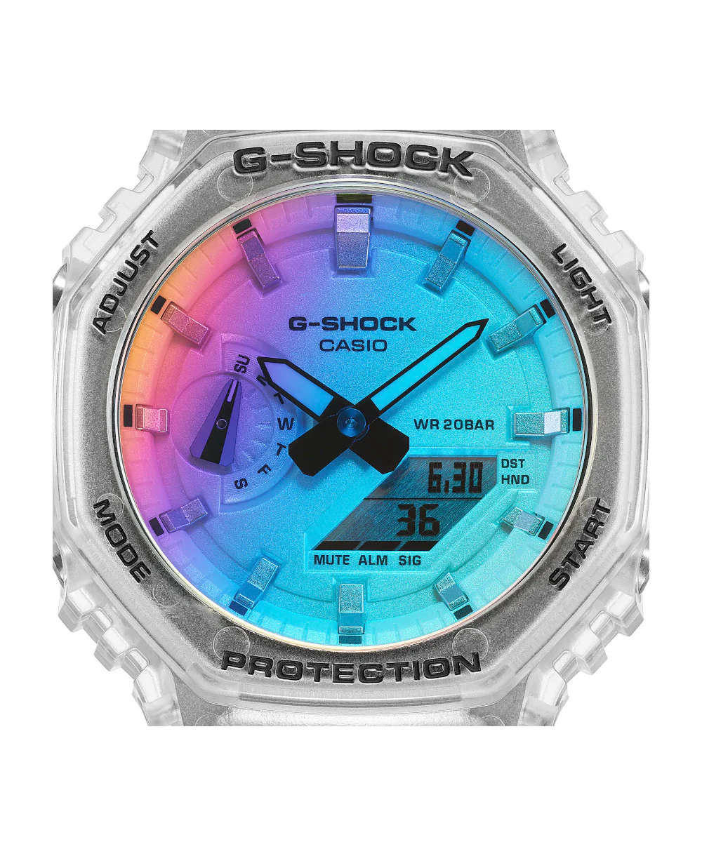 RELOJ CASIO G-SHOCK GA-2100SRS-7ADR- BLANCO - Image 3