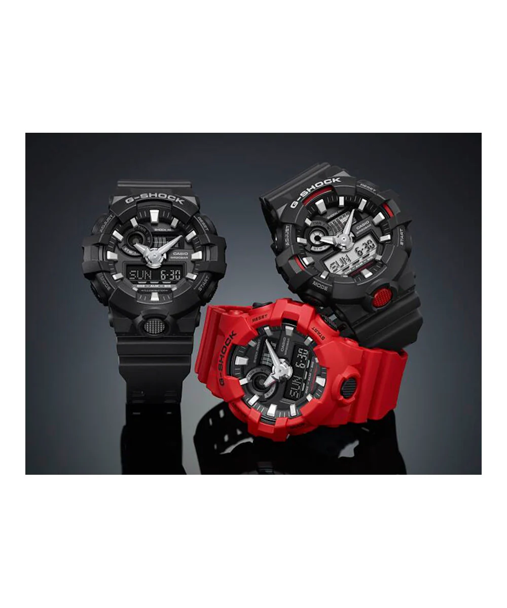 RELOJ CASIO G-SHOCK GA-700-4ADR- ROJO - Image 3