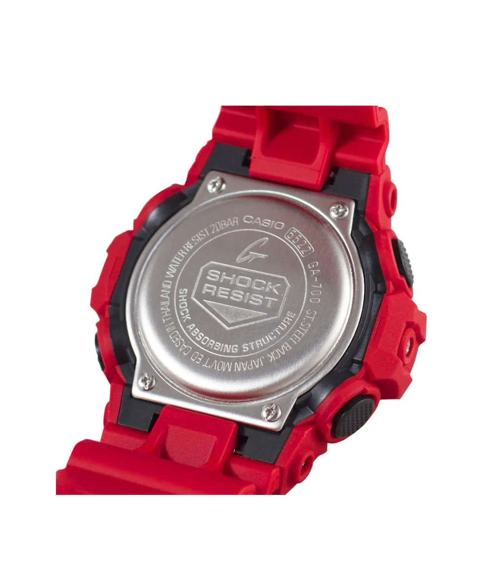 RELOJ CASIO G-SHOCK GA-700-4ADR- ROJO - Image 7