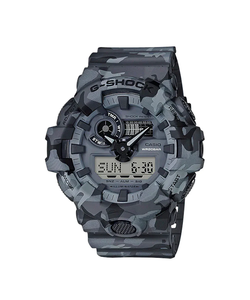 RELOJ CASIO G-SHOCK GA-700CM-8ADR- GRIS