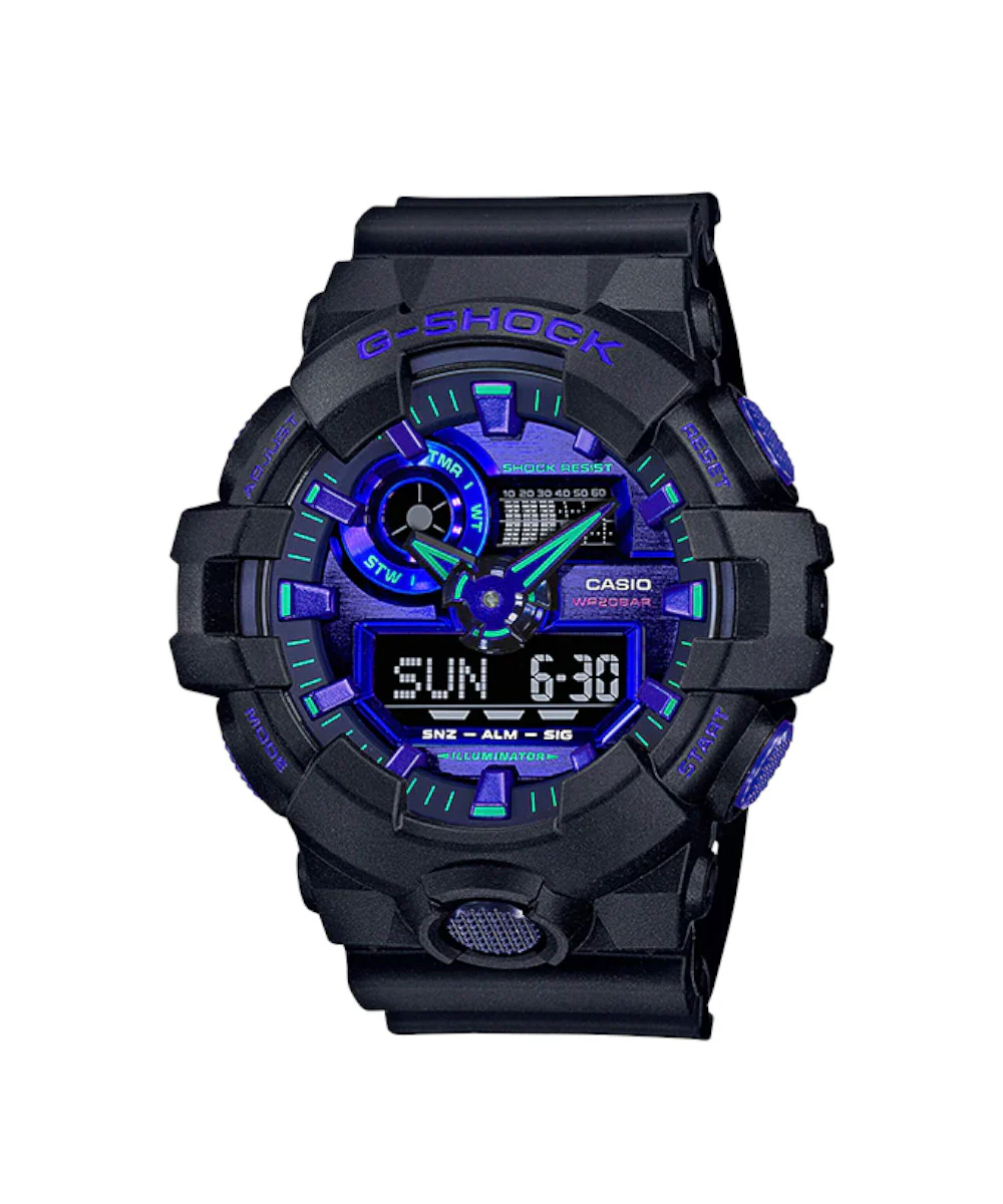 RELOJ CASIO G-SHOCK GA-700VB-1ADR- NEGRO